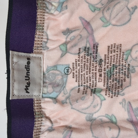 Me Undies 2 pairs Pattern trunk briefs Underwear  Men's size Medium - Picture 7 of 7